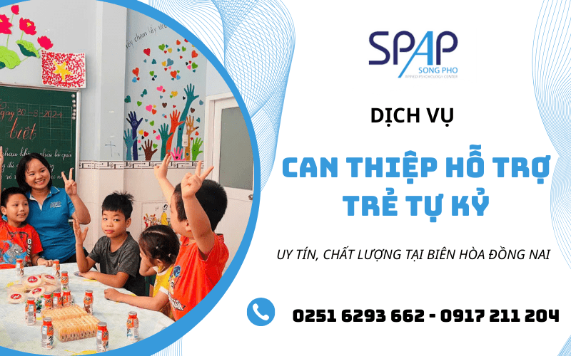  can thiệp hỗ trợ trẻ tự kỷ
