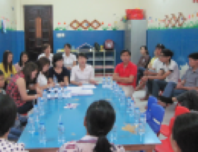 Trung tâm Sông Phố Họp phụ huynh định kỳ quý IV/ 2015