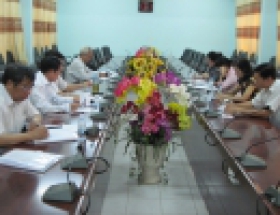 Trung tâm Sông phố tham dự cuộc họp chuẩn bị tổ chức hội thảo khoa học quốc gia